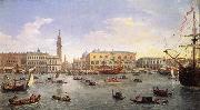 Gaspar Van Wittel The Molo Seen from the Bacino di San Marco 1697 Sweden oil painting artist